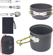 Set di cucina da campeggio per 1-2 persone, set di servizio da campeggio in alluminio 

Modello: Allecto Plus 
Codice prodotto: 123456