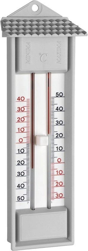Termometro Analogico Min-Max – Interno ed Esterno – Termometro con Visualizzazione Min-Max 

Modello: MT-1234
Tempo di risposta: 10 secondi
Precisione: ± 1°C
Intervallo di misura: -20°C a +50°C
Alimentazione: Batterie 9V (non incluse)