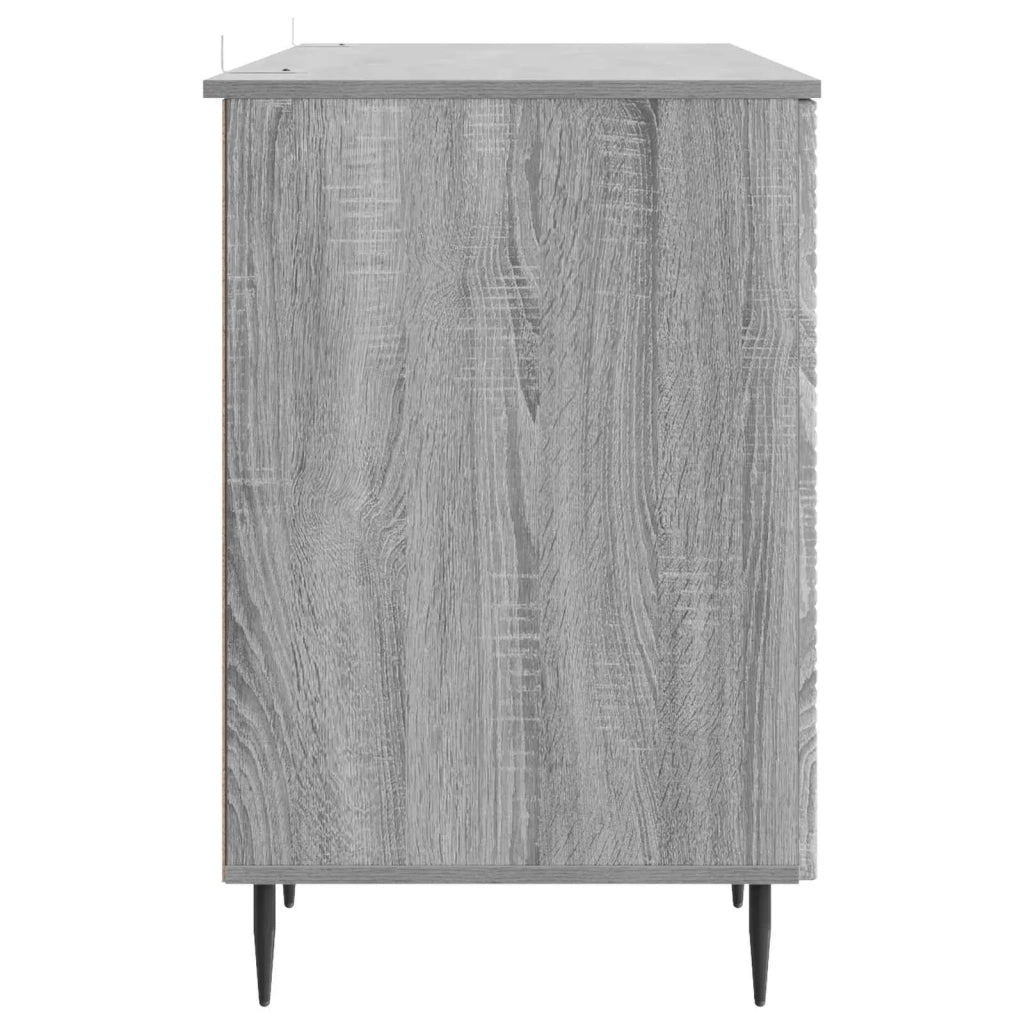 Scrivania Grigio Sonoma 142,5 x 50 x 75 cm Legno ingegnerizzato