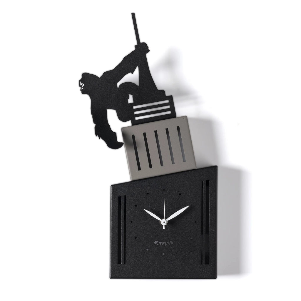 Orologio da parete di design King Kong Fango,avorio,fango