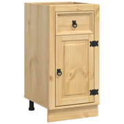 Armadio moderno con cassetto 40 x 46 x 81,5 cm ampio spazio di archiviazione design contemporaneo ed elegante in pino massiccio color miele 02_0058890