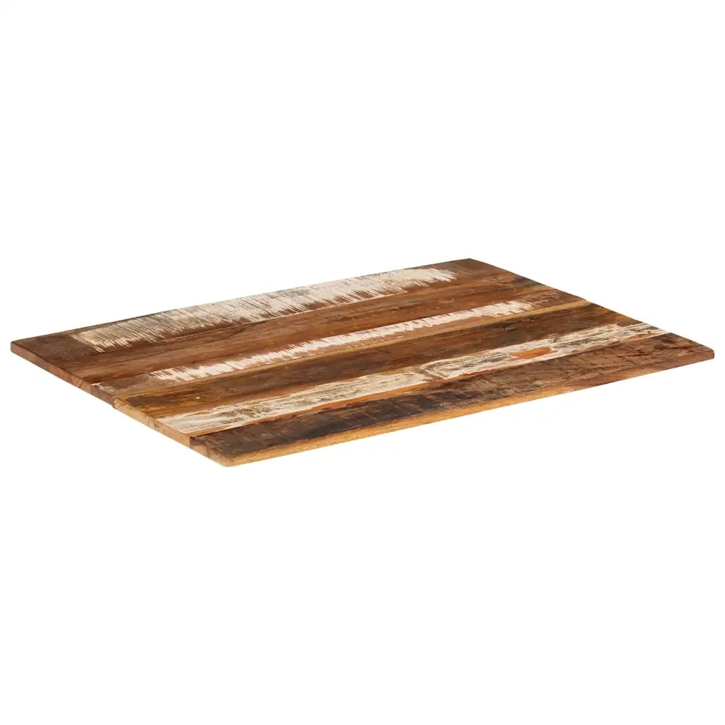 Piano Tavolo Rettangolare 60x80 cm 15-16 mm Legno di Recupero cod mxl 61899