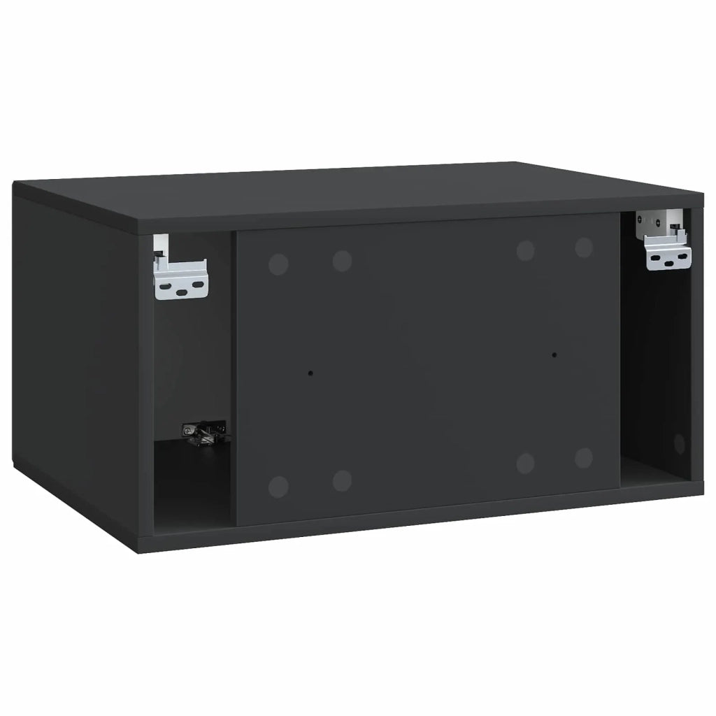 Mobile Porta TV da Muro Nero 59,5 x 41 x 30 cm 899356