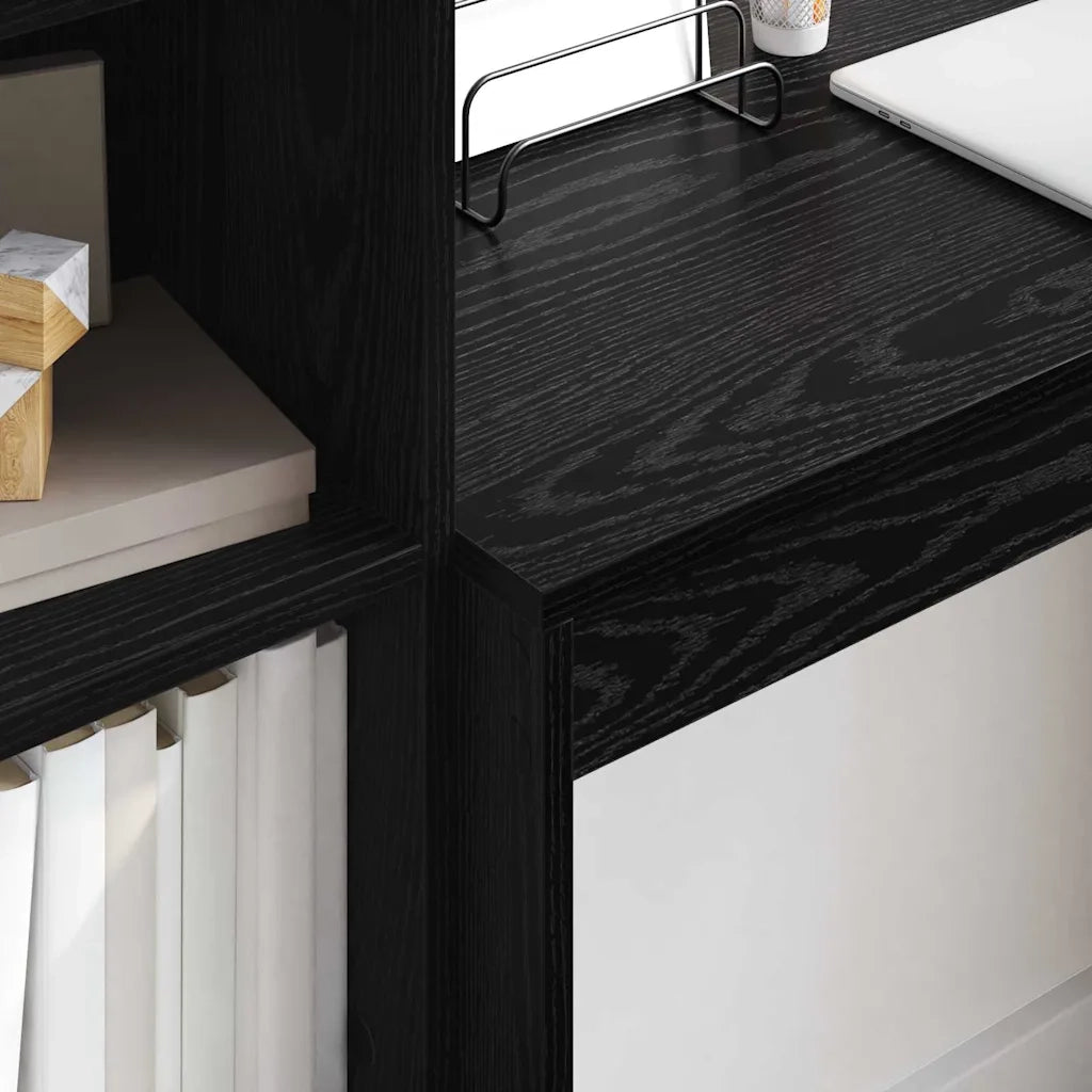 Scrivania Rovere Nero 90 x 40 x 76 cm 869395