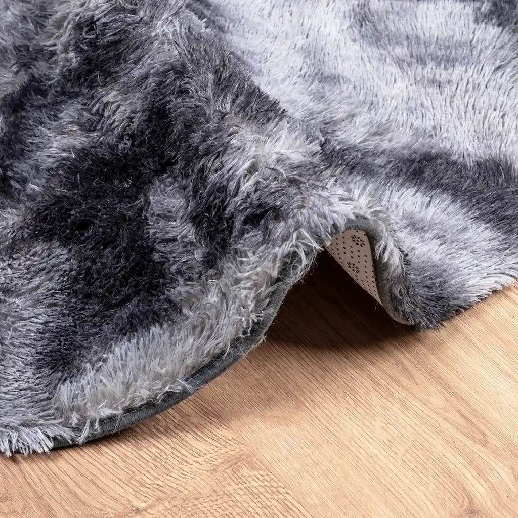 vidaXL Tappeto Shaggy a Pelo Lungo NAVARRA Grigio Scuro 300x200 cm