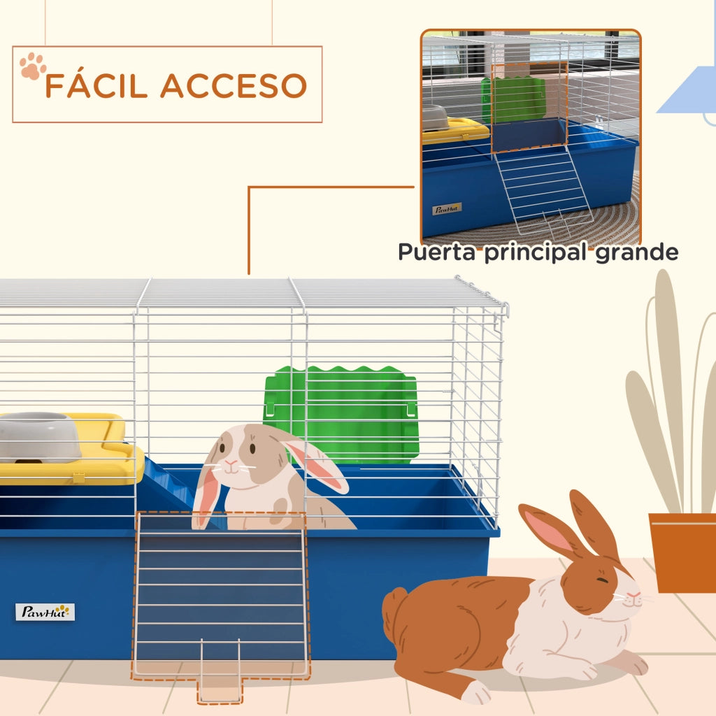 Recinto per Animali Domestici ¨C zephmum ¨C Blu 71x46x47 cm