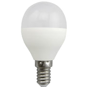 Lampadina LED G45 E14 7W 650lm 3000K opale Polux Platinum
