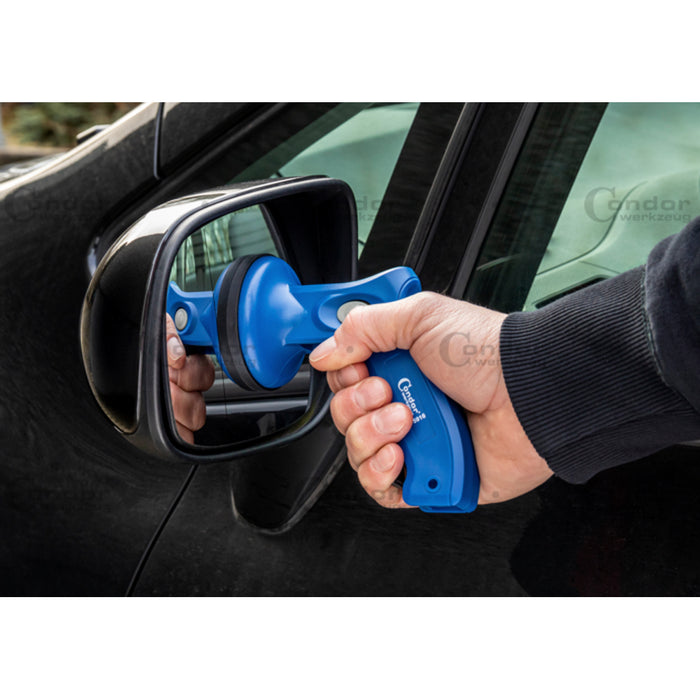 MINI VENTOSA PER VETRI Ø70mm SGANCIO RAPIDO CON UNA SOLA MANO MAX 8KG CONDOR 5916