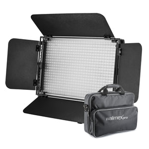 Niova 600 Plus Daylight Faretto per fotografia, luce a pannello LED 36 W per foto e video dimmerabile, con telecomando, per studio fotografico