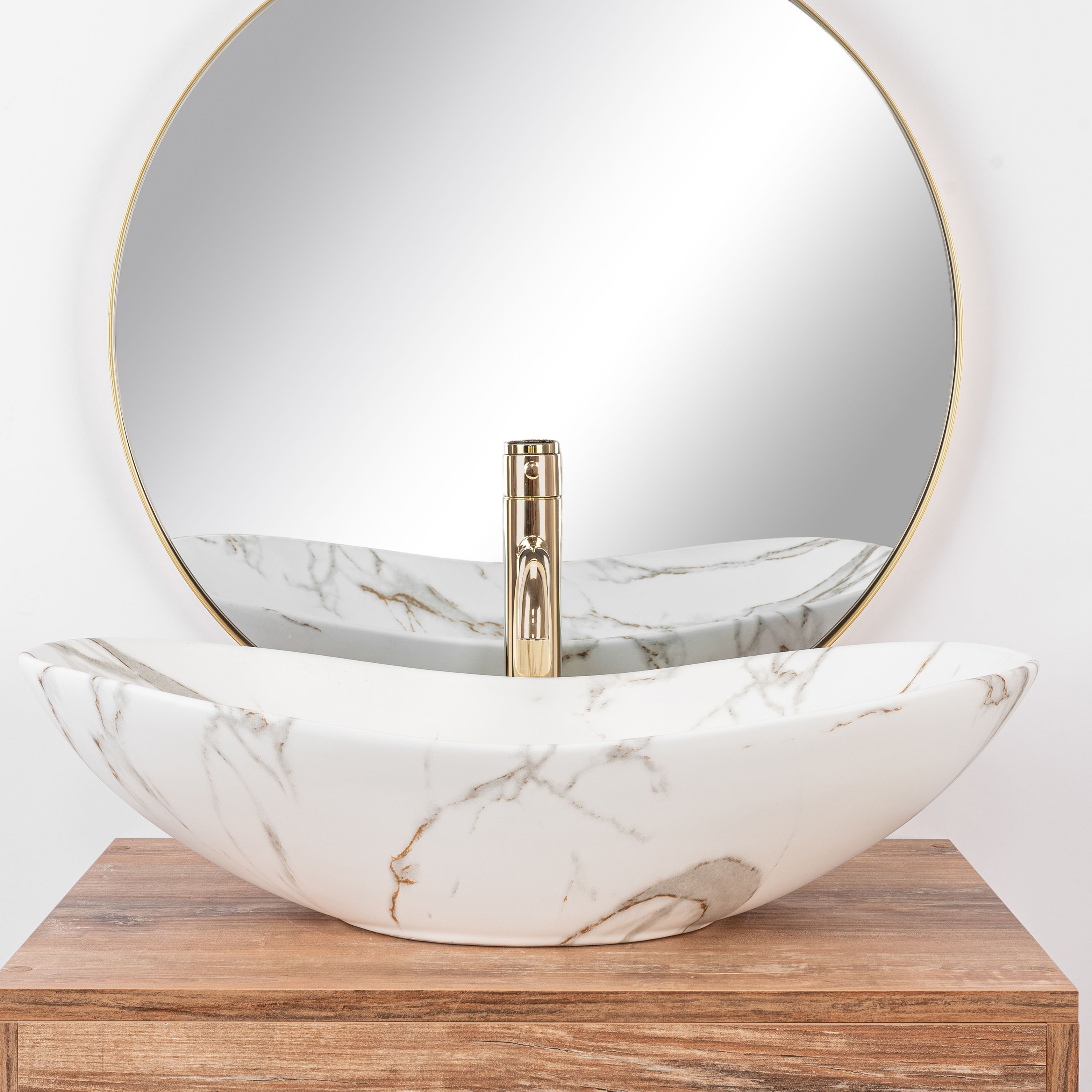 Lavabo Da Appoggio Rea Royal Lava Mat