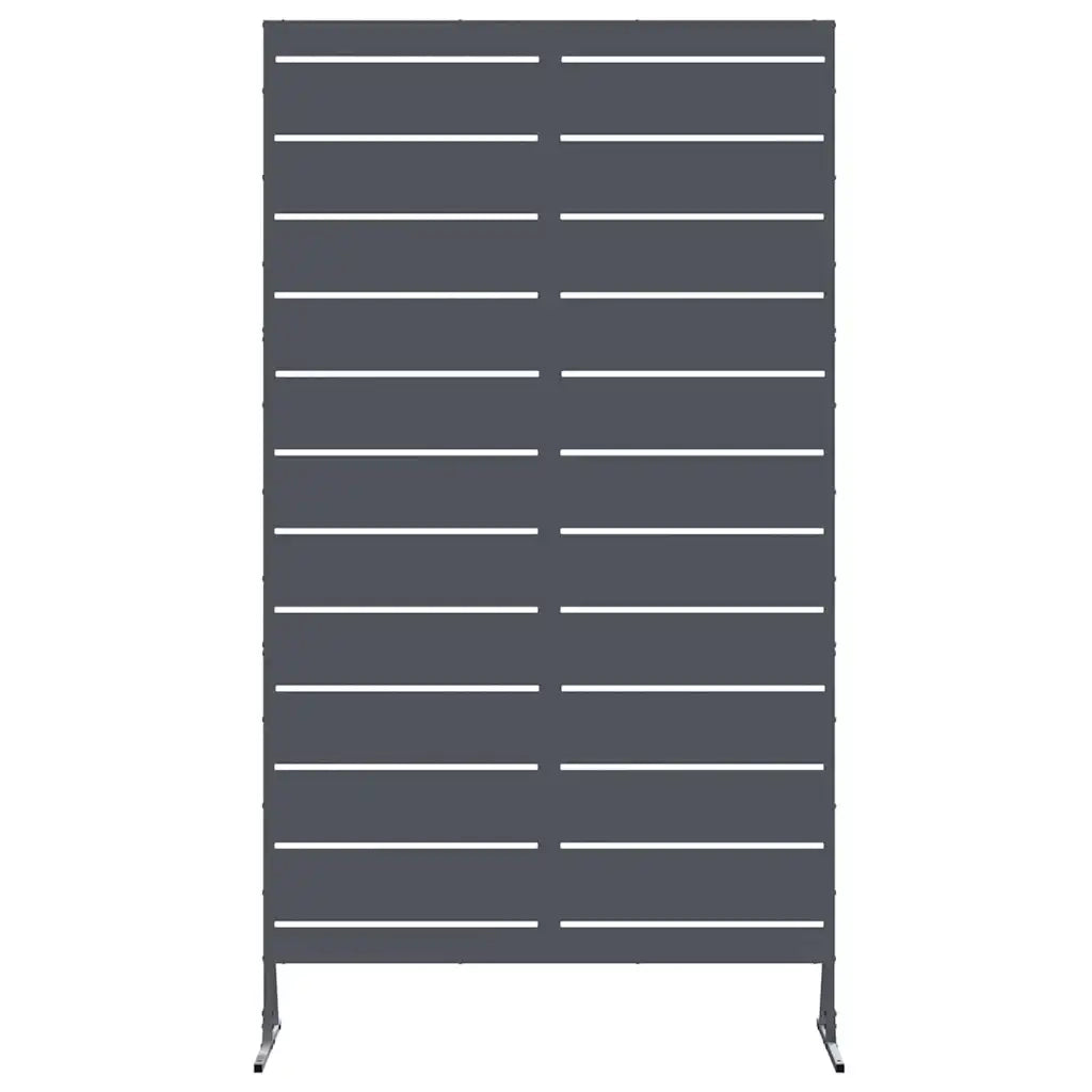 Schermo per Privacy Antracite 100 x 50 x 180 cm Acciaio 868565
