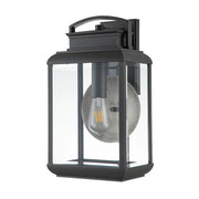Applique esterno Byron grafite E27 60W in alluminio Quoizel