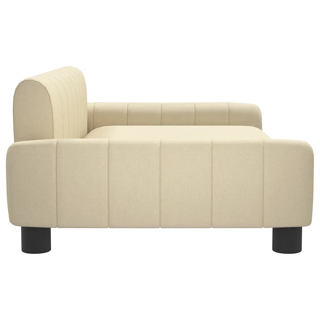 Lettino per Cani Crema 90x53x30 cm in Similpelle 171846