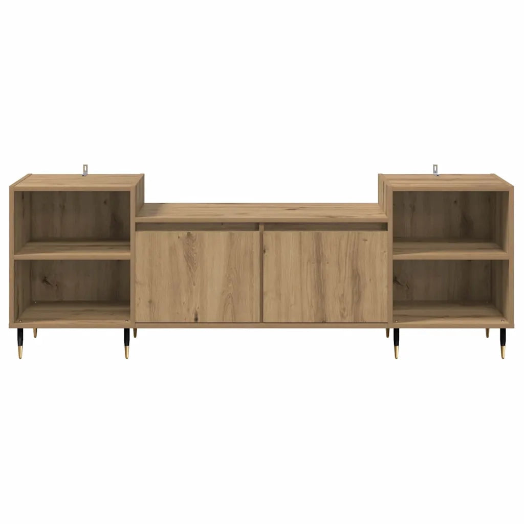 Mobile TV Rovere artigianale 160 x 35 x 55 cm Legno multistrato