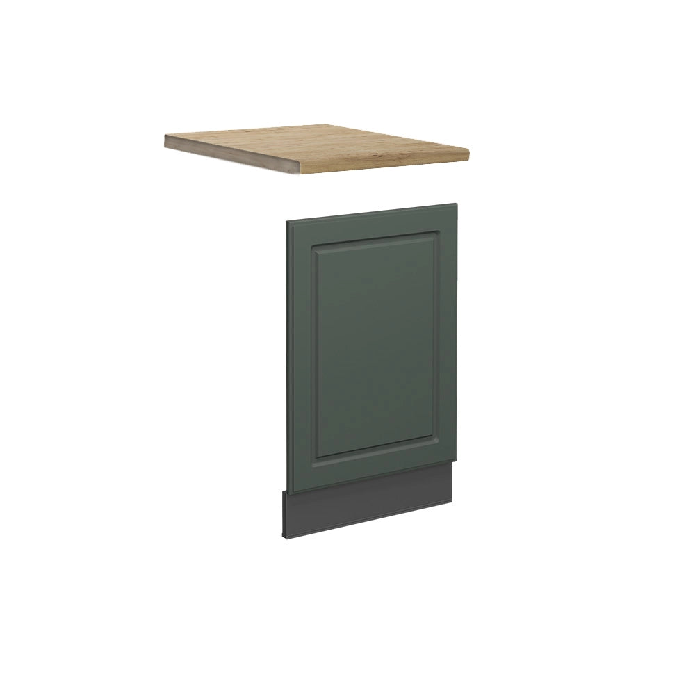 Pannello frontale Fame-Line Verde-oro rustico/Antracite 45 cm, PL Rovere Vicco