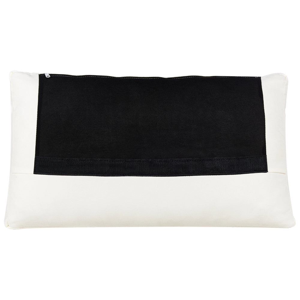 Divano componibile 4 posti imbottito in tessuto bianco gambe nere schienale  imbottito lato sinistro stile moderno