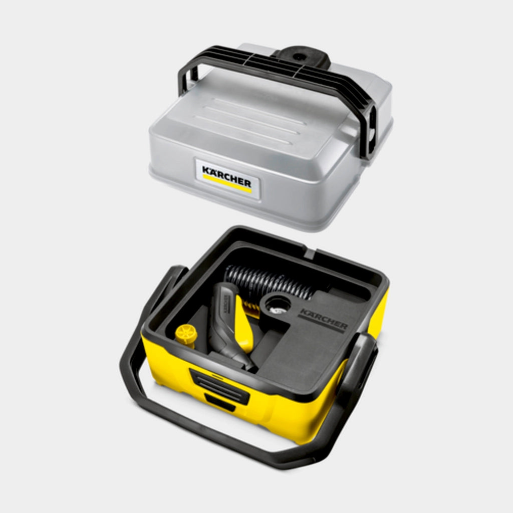 KARCHER Idropulitrici portatili OC 3 - Portata: max. 2 l/min - Tipo di batteria: Batteria agli ioni di litio  - Autonomia: 15 min