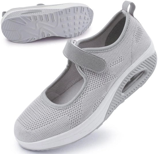 Scarpette per donna con chiusura elastica - Peso leggero - Schiuma di supporto - Modelli 39 EU - Migliora la salute del piede