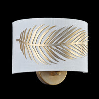 Lampada da parete House in Metallo Farn Oro