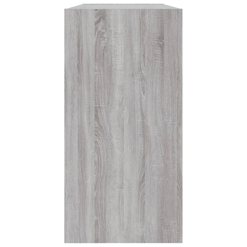 Libreria/Credenza Grigio Sonoma 50x25x80 cm Legno Multistrato 826612