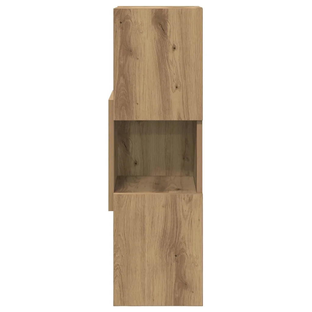 Mobile angolare Rovere artigianale 25,5x25x80cm