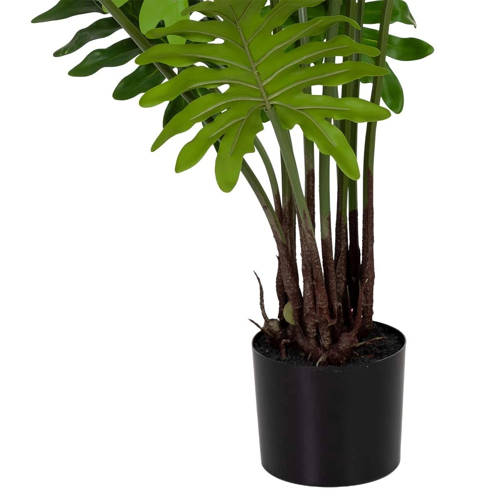 Guembé artificiale con 12 foglie verde 104x104x130