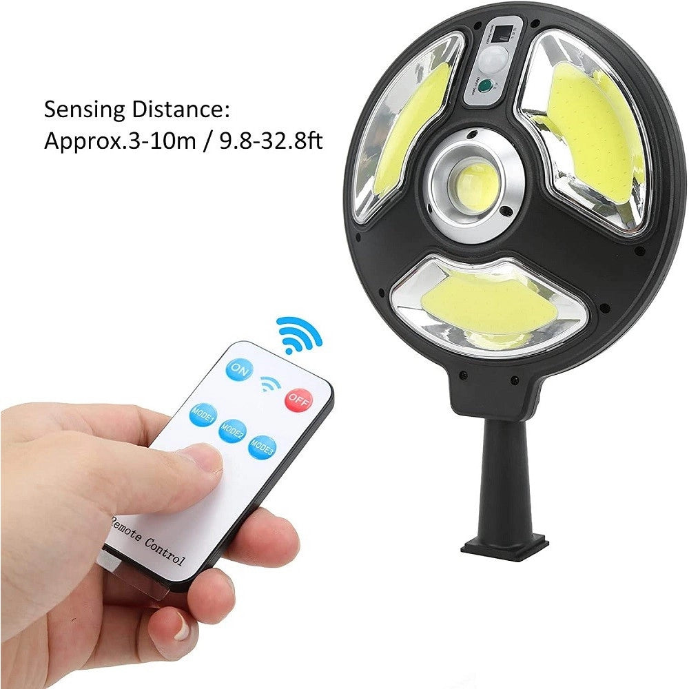 Trade Shop - Luci Da Giardino Solare A Led Ricarica Rapida Cob Illuminazione Stradale Esterno -