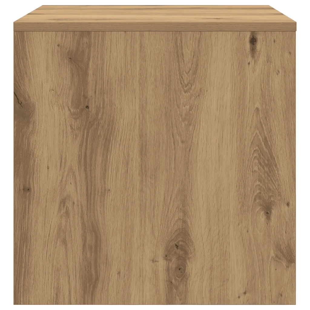 Tavolini Impilabili 3 pz Rovere Artigianale Legno Multistrato 856687