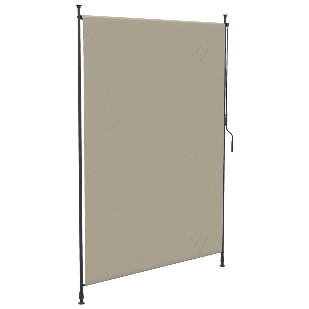 Tenda da sole a parete ¨C zephmum ¨C sabbia, metallo, 200x215-305 cm