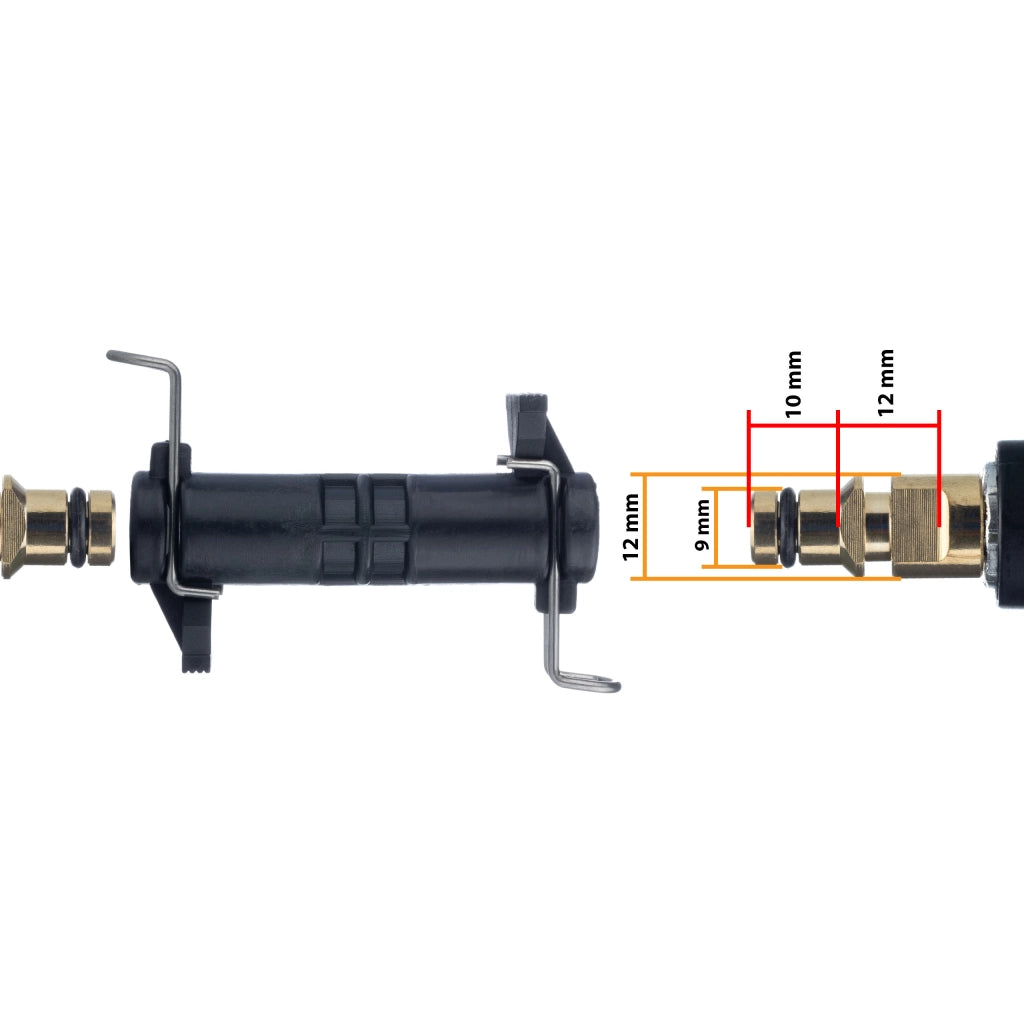 Adattatore Click-Click per Idropulitrice compatibile con Kärcher K2-K7 – Materiale Plastico Durevole