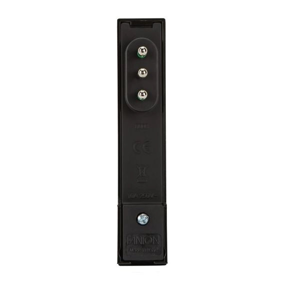 Spina Clock a Squadra Italiana 2 Poli + Terra Nera 10A 80081 Fanton 3 Pezzi