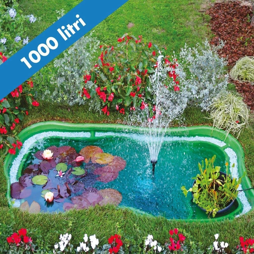Laghetto maggiore con pompa gda 6000 uvc 11 watt giardino arredo esterno