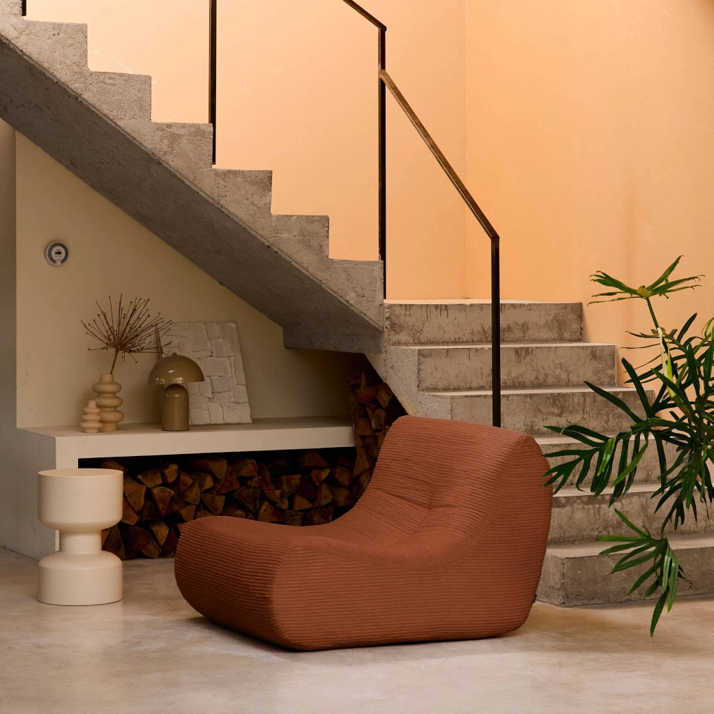 Modulo per divano modulare senza braccioli in velluto a coste, 1