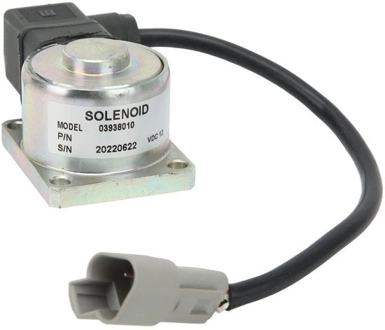 Vitello di alta prestazione 12V - Regolatore di pressione - Valvola di intercettazione - Sostituzione per motore HATZ L/M - Resistenze allo shock - Duraturo - Valvola di chiusura