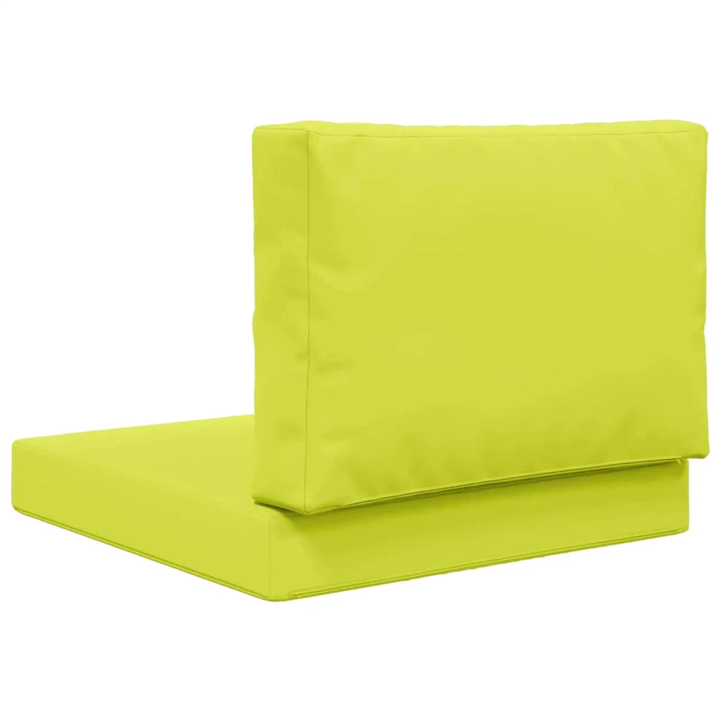 Cuscino per divano da esterno 2 pcs Verde Poliestere 900715