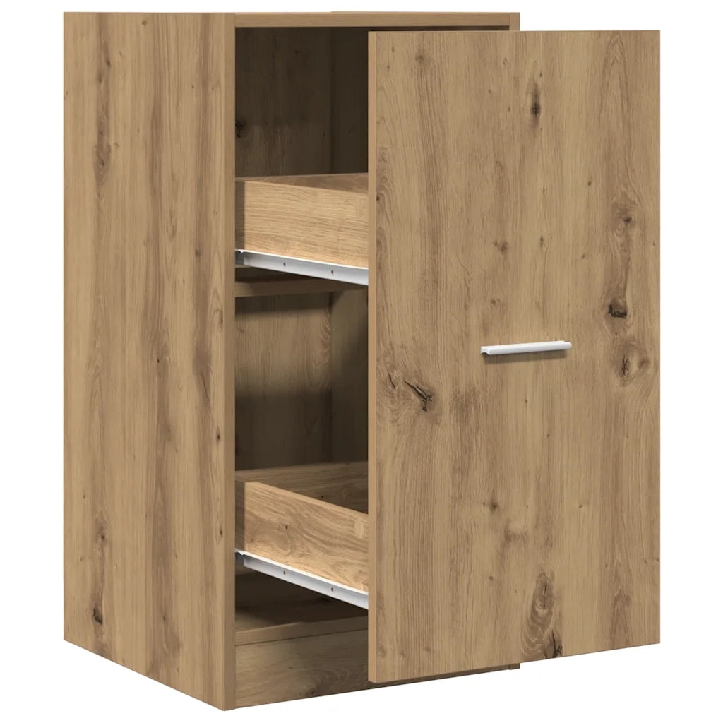 Armadietto da Farmacia Rovere 40x41x77,5 cm in Truciolato