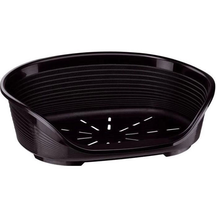 Pattumiera Siesta Deluxe in plastica misura 8 Nero