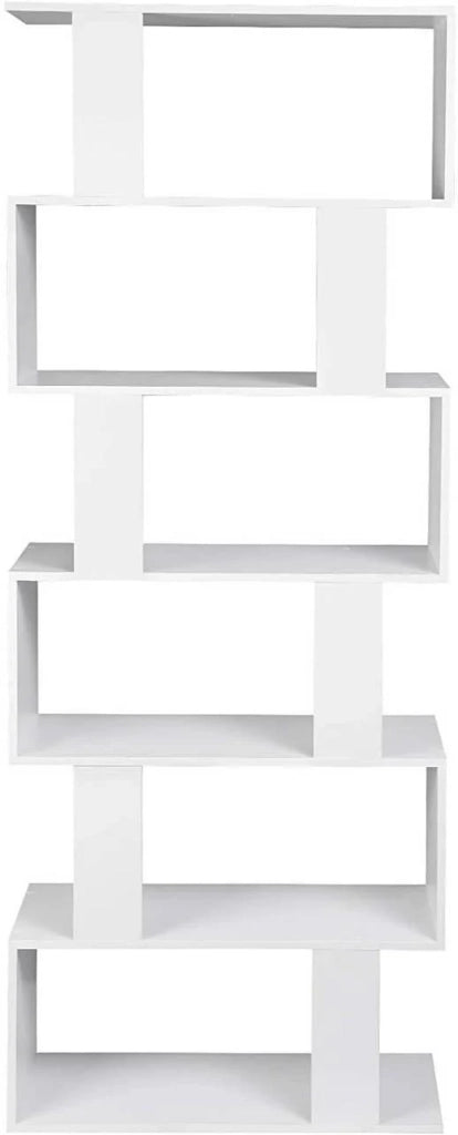 Libreria a 6 scomparti modello bianco 19_0000209