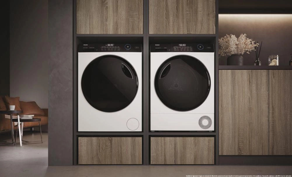 Haier I-Pro Serie 5, Asciugatrice 11 KG, Classe E, Bianco, I-Refresh, Wi-Fi, Hygienic, HD110-A2959E-IT