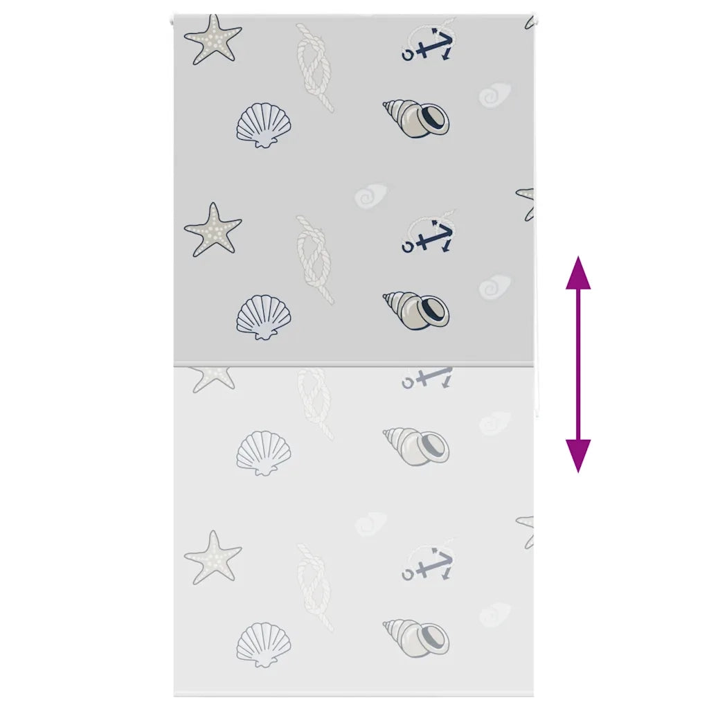 vidaXL Tenda a Rullo Doccia 140x240 cm Larghezza Tessuto 136 cm