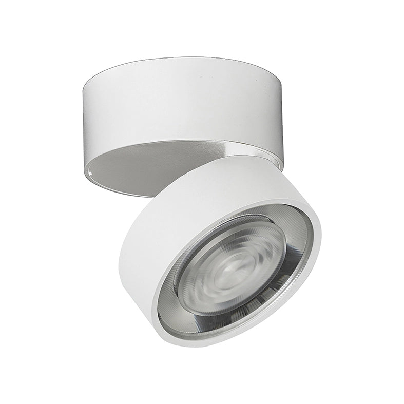 Hole - Applique/Plafoniera LED 13W 3000K CRI90 IP20 ottica 38° dimmerabile, in alluminio, finitura bianco/bianco - Rossini Group