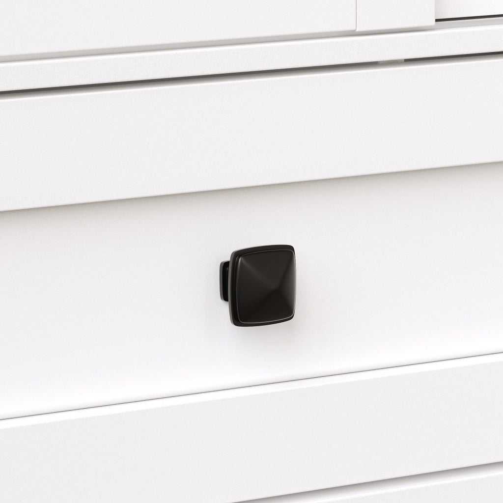 Carrello da Cucina con Ante Scorrevoli e Piano Ribaltabile e Ripiani Regolabili per Cucina in MDF Bianco
