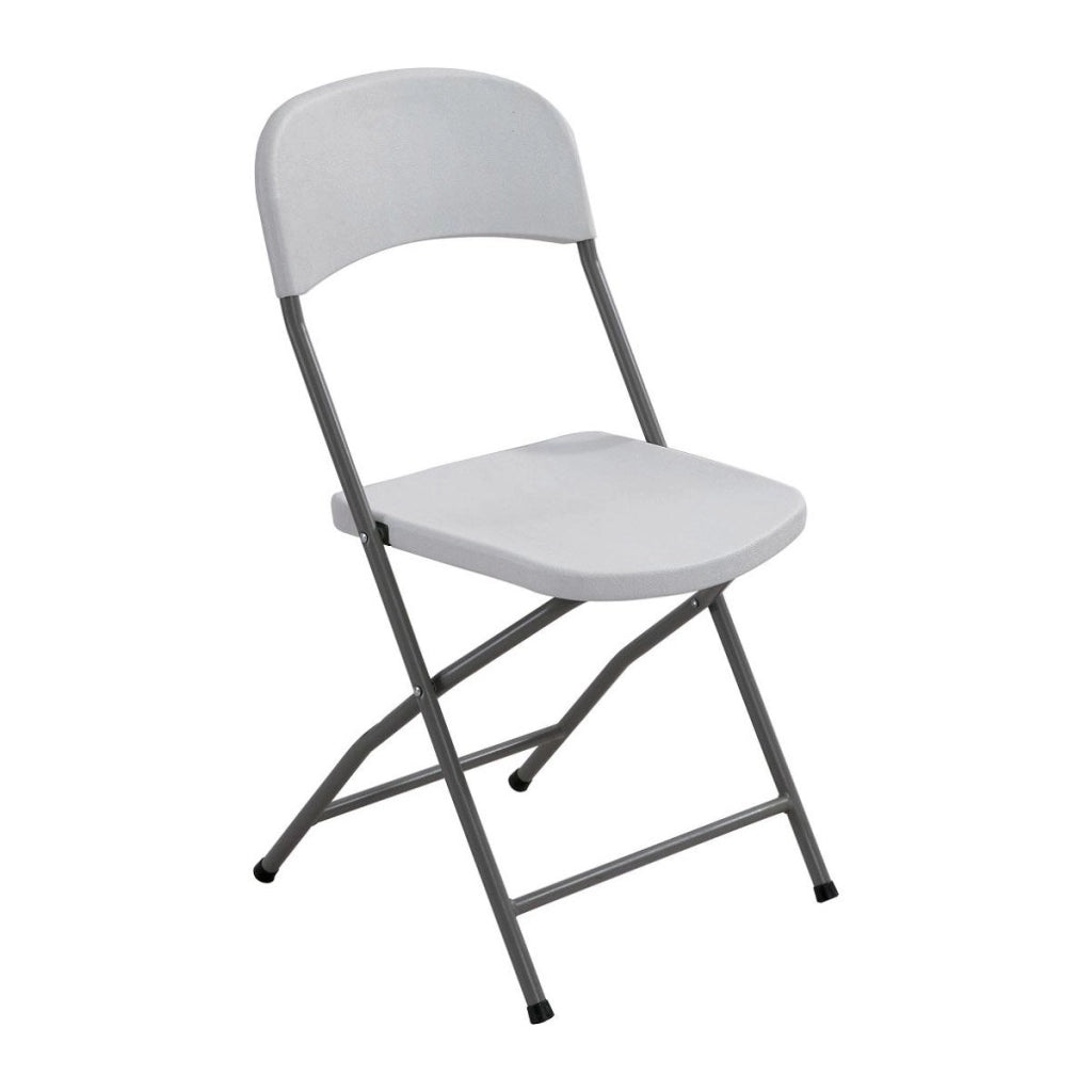 Sedia catering Pieghevole in Acciaio Plastica cm 47x43x82 - REDD