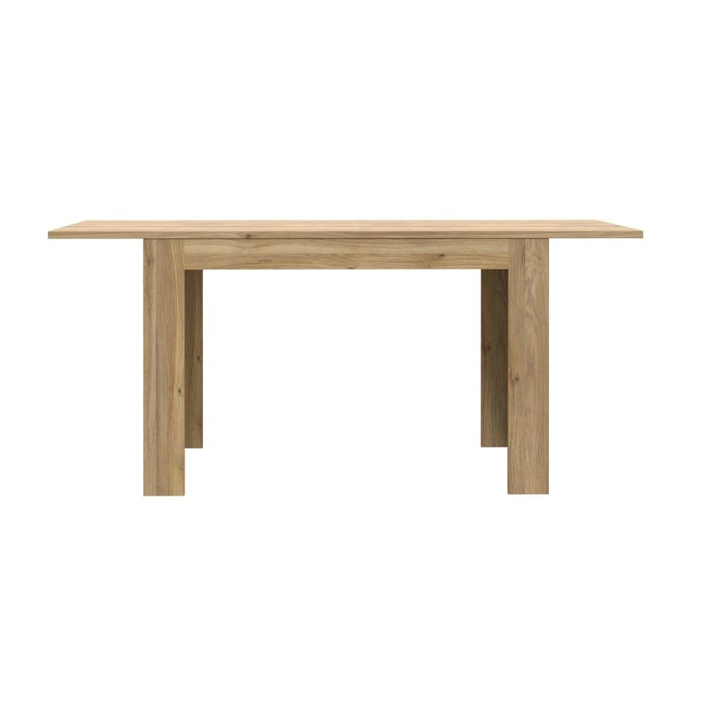 Tavolo Allungabile Neutra Rovere Medio 120/175 cm con Gambe Squadrate