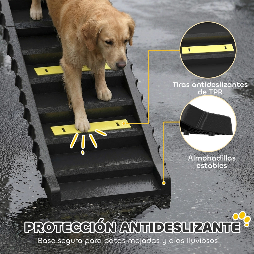 Rampa per Cane Pieghevole ¨C Minimal ¨C 154 cm Nero