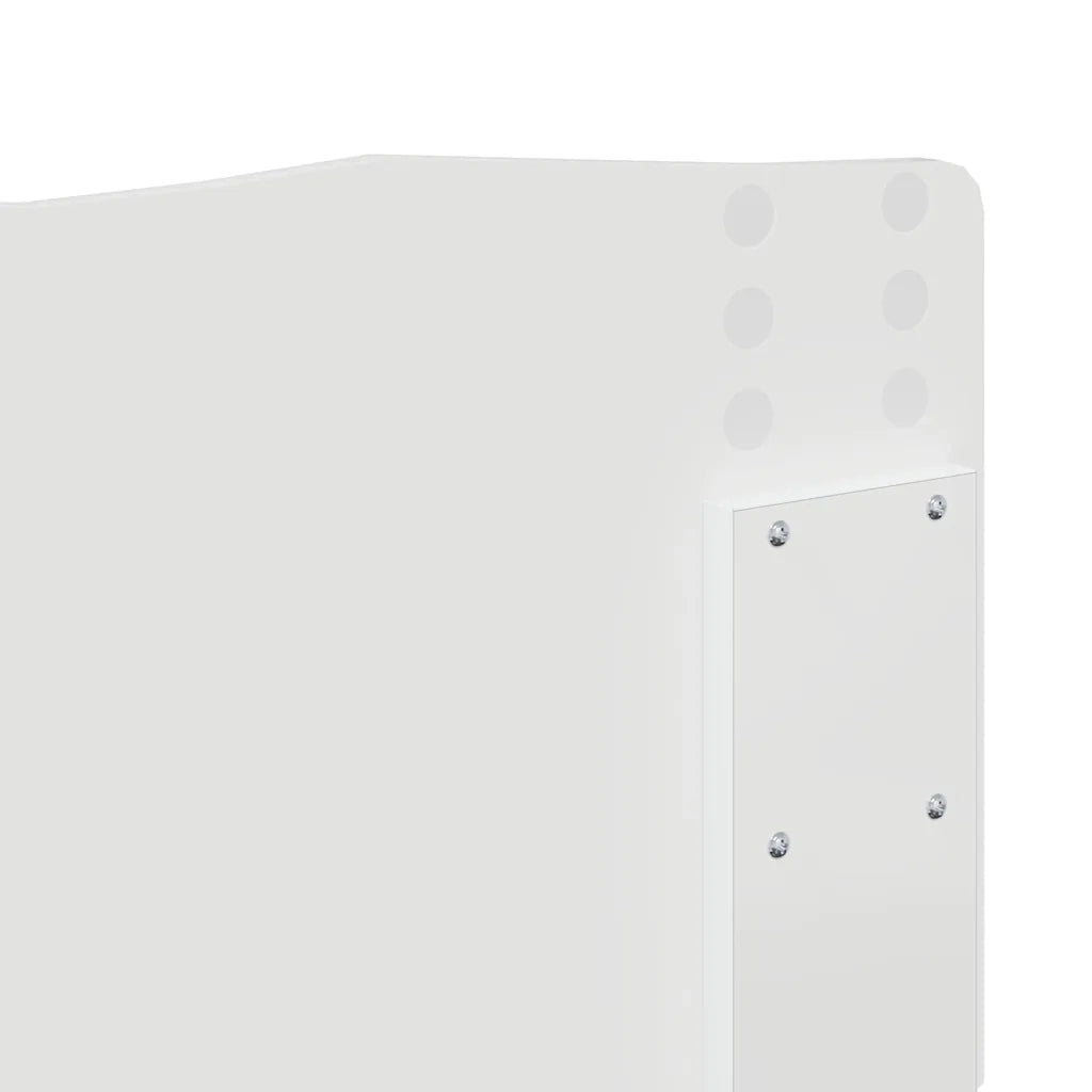 Testiera-Testata-Testiera Decorativa Bianco 180 cm Legno multistrato 229302