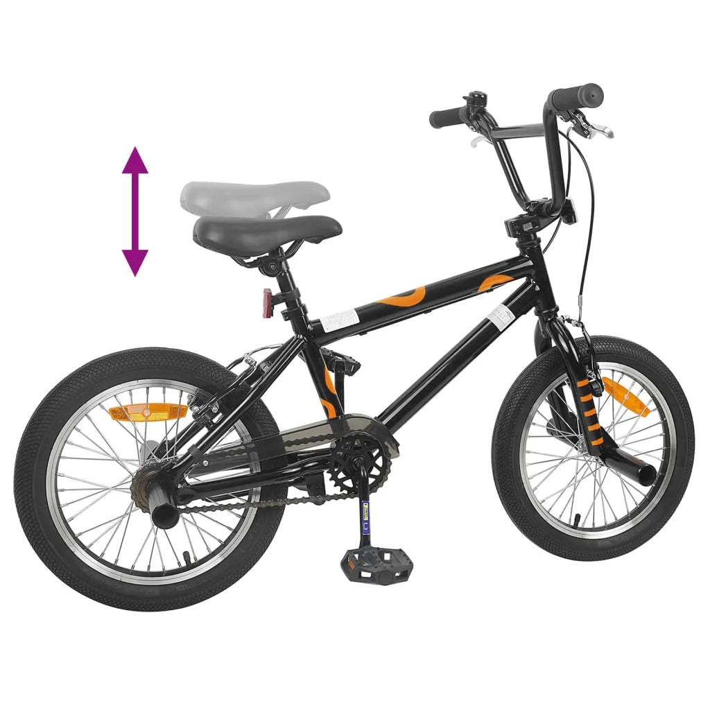 BMX 16 Pollici per 5-8 anni Nero 42009714