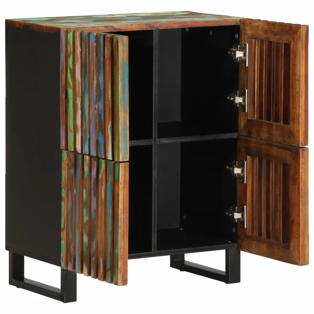 Credenza 60x34x75 cm in Legno Massello di Acacia