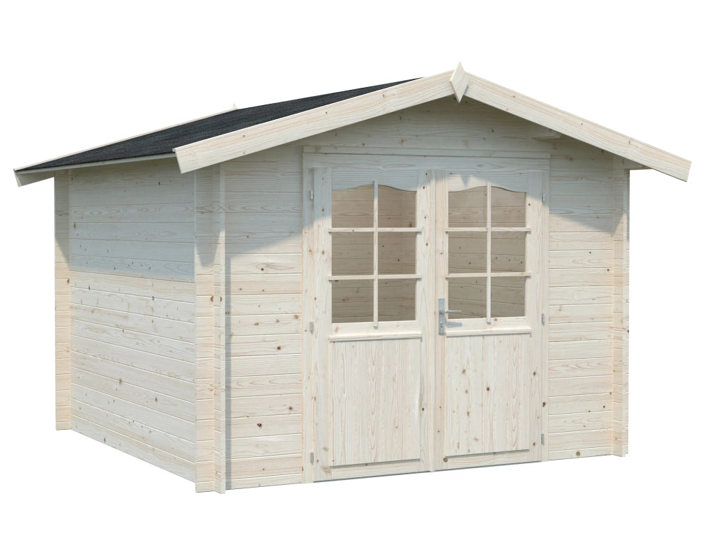 Casetta in legno non trattato Lotta A 296X296