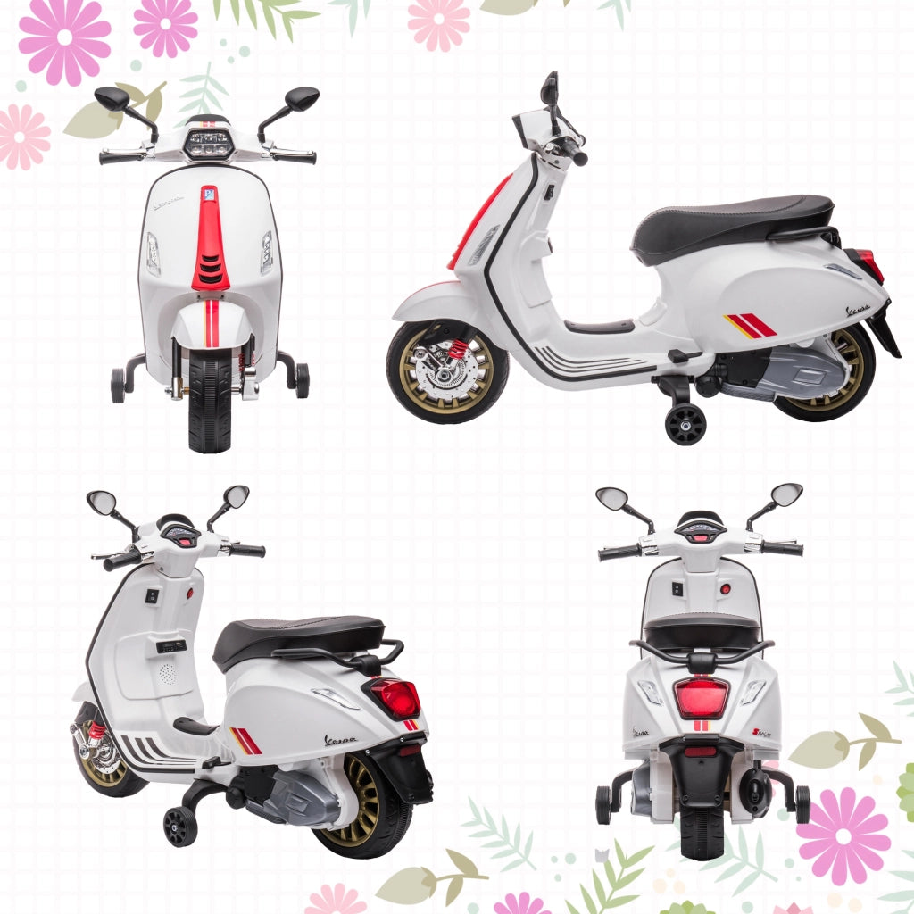 Moto Elettrica per Bambini ¨C Minimal ¨C Bianco